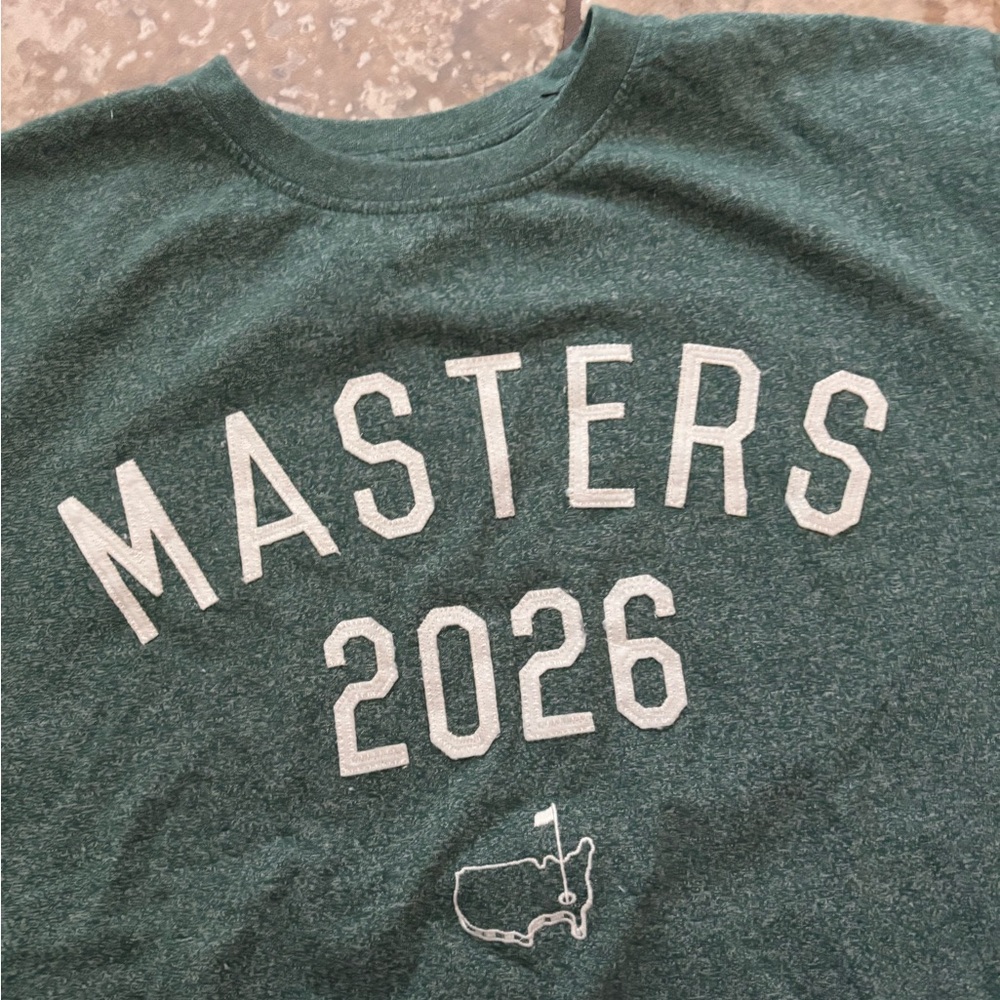 Masters 2026 Embroidered Tshirt XL NWT
